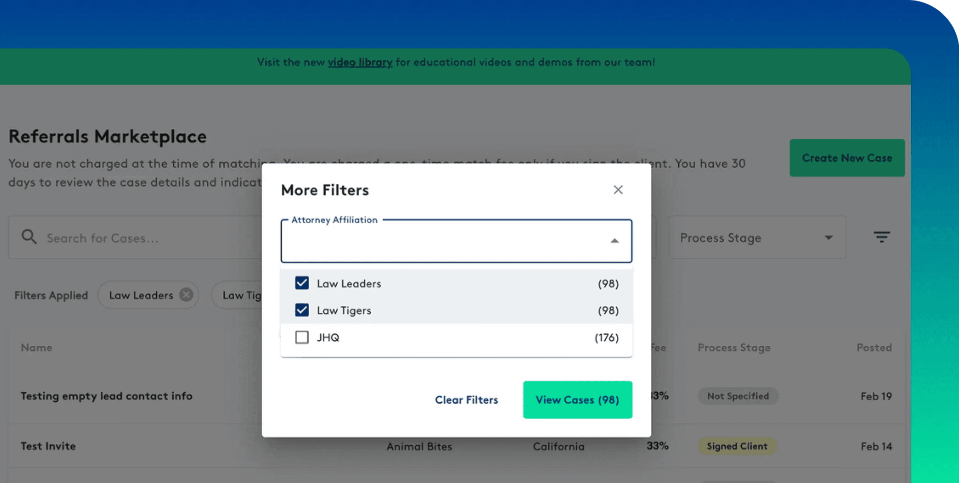 Enhanced Filtering