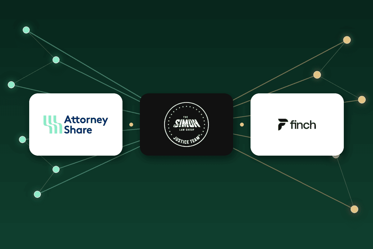 Simon Law Group, Attorney Share, and Finch case study